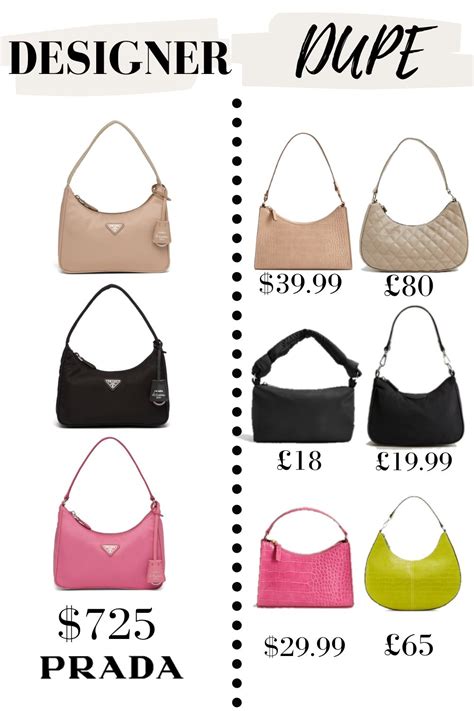 prada bags dupes|prada nylon crossbody bag dupe.